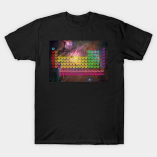 Orion Nebula Periodic Table T-Shirt